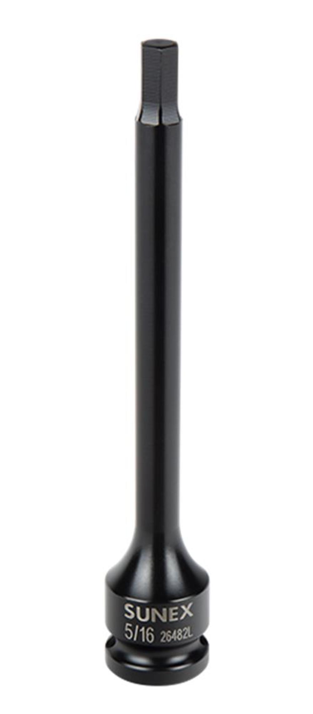 Sunex 1/2 In. Drive 5/16 In. Hex Impact Socket - Flockneti