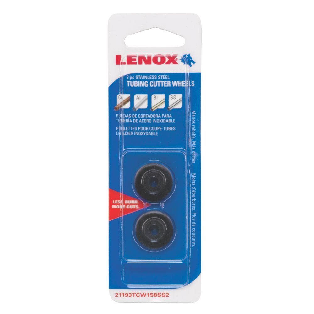 Lenox 2-Pack Tubing Cutter Replacement Wheels - Flockneti