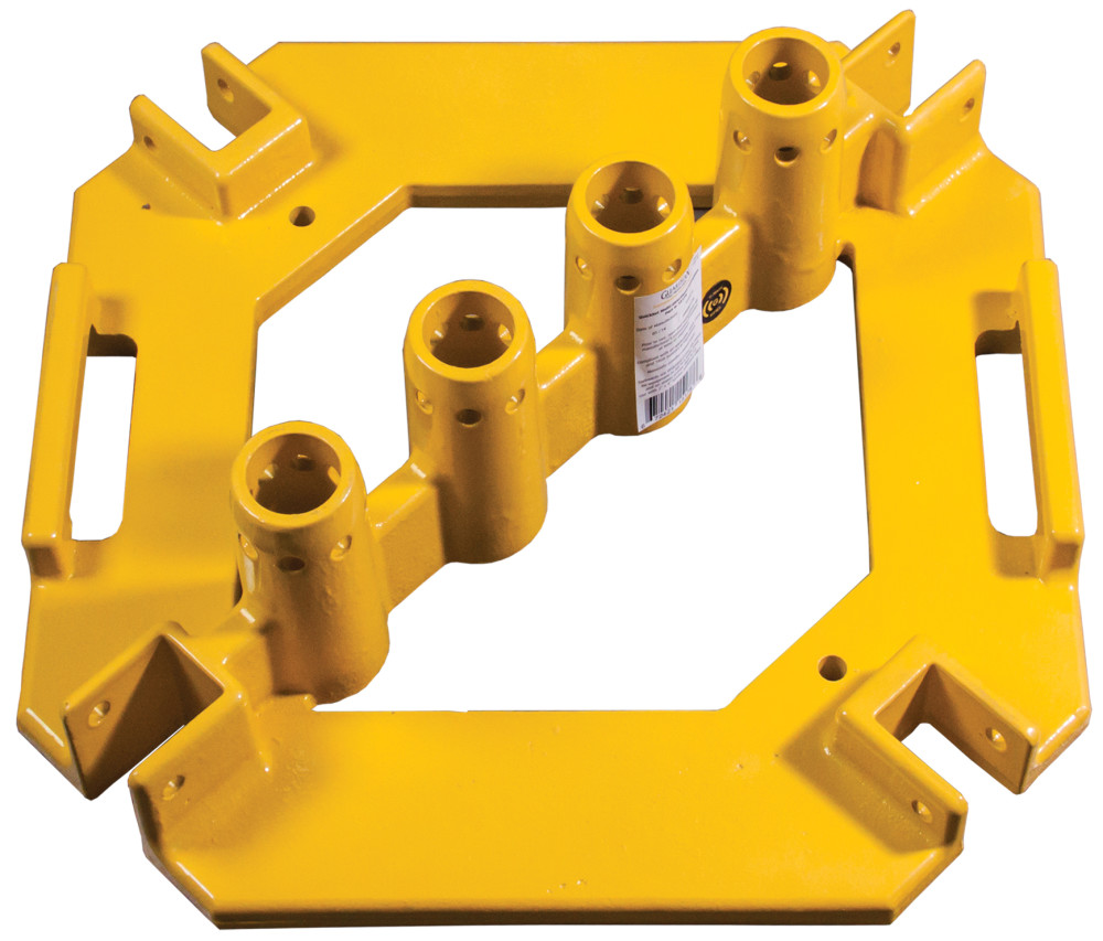 Guardian Fall Protection QuickSet Multi-Directional Baseplate - Flockneti