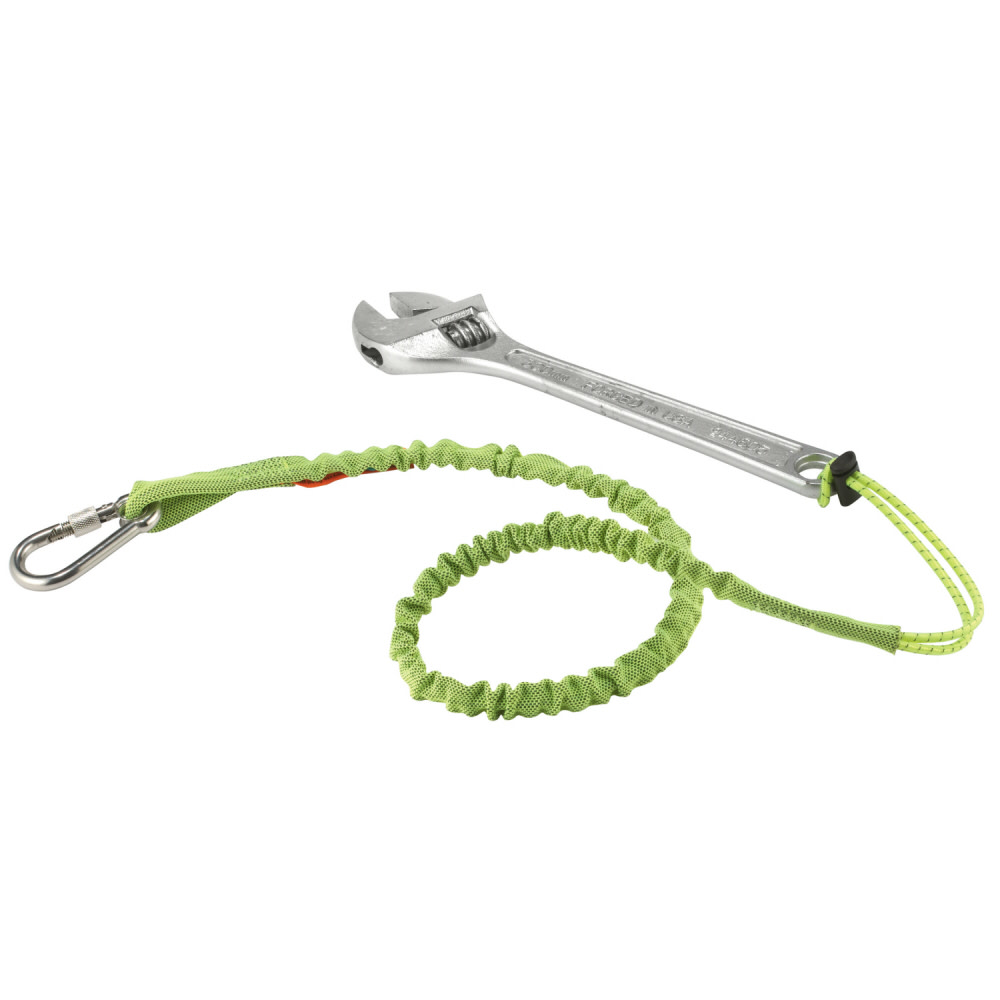 Ergodyne Extended Stainless Single Carabiner- 15 lb - Flockneti