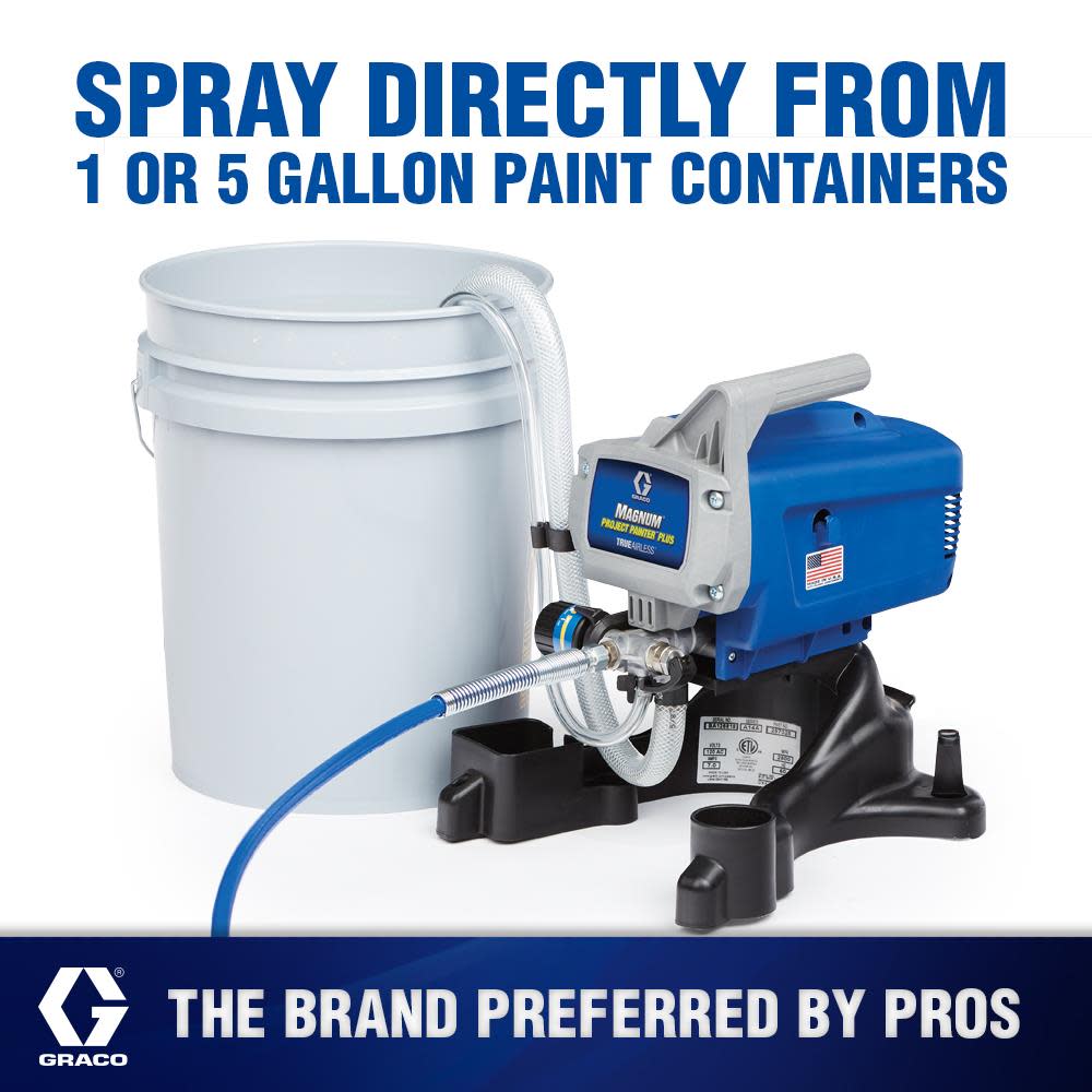 Graco Magnum Project Painter Plus Airless Paint Sprayer - Flockneti