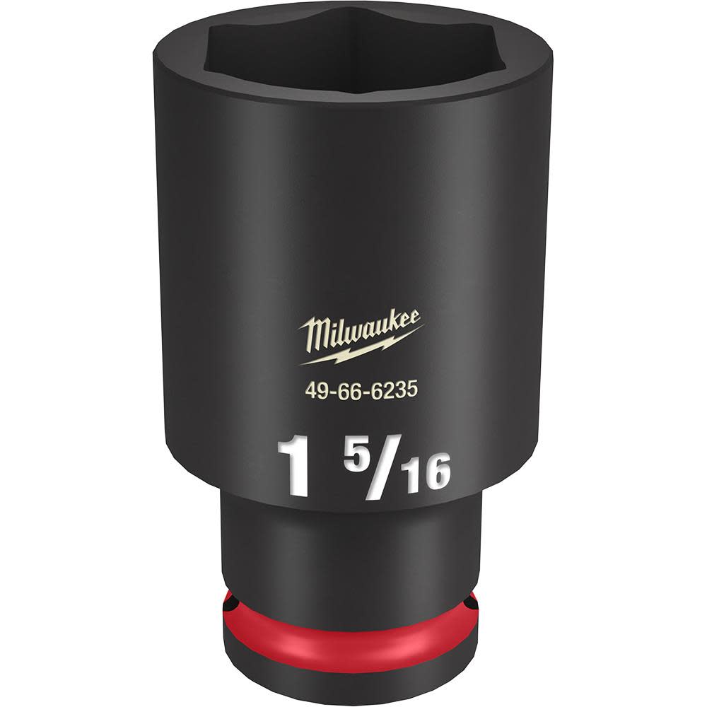 Milwaukee Impact Socket 1/2″ Drive 1 5/16″ Deep 6 Point - Flockneti