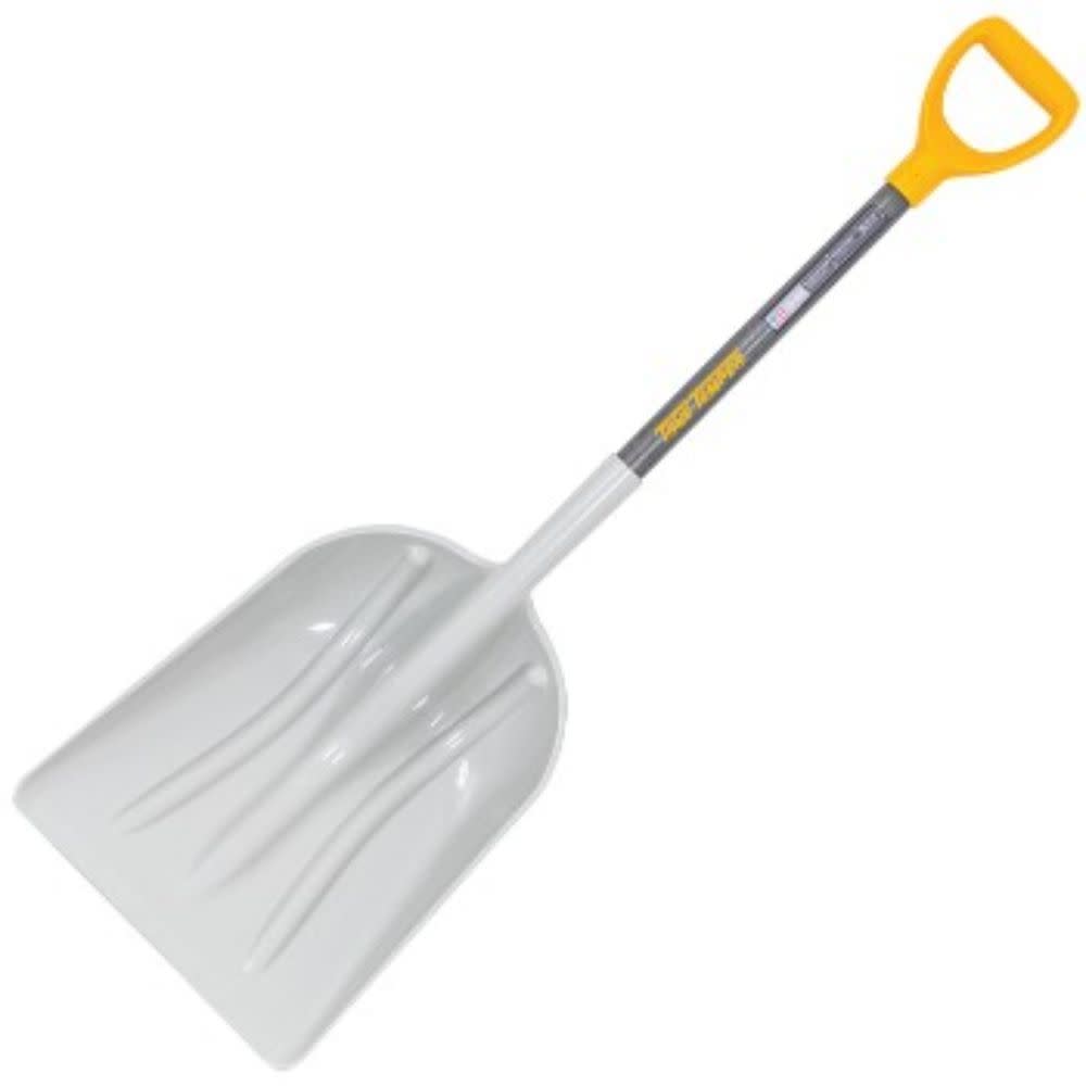 True Temper 46 in. Poly Scoop Shovel with D-Grip Hardwood Handle - Flockneti