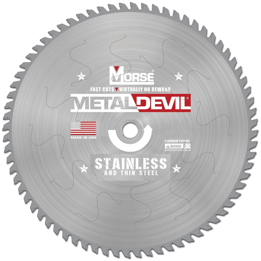 MK Morse 12″ 90 Tooth Metal Devil Circular Saw Blade - Flockneti