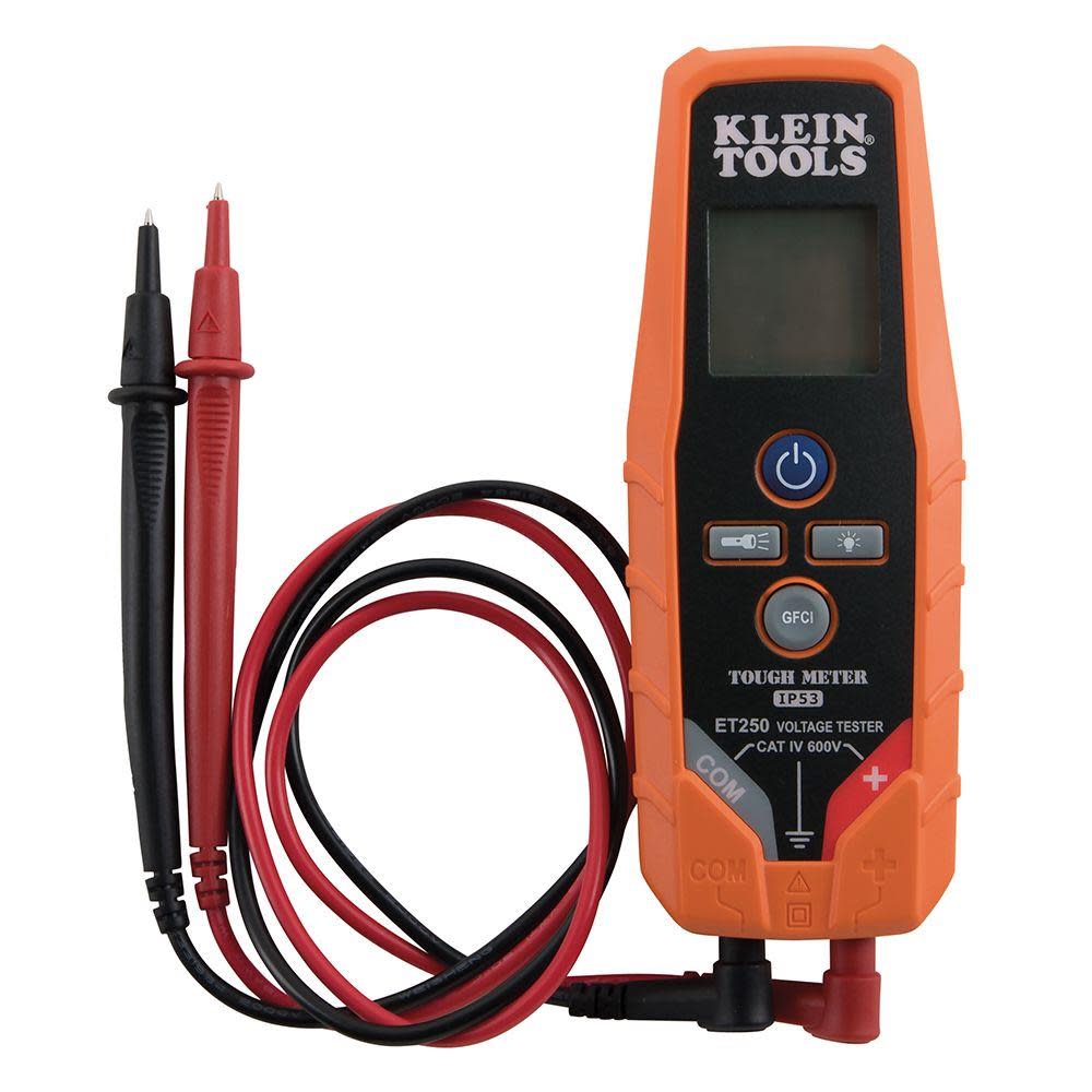 Klein Tools AC/DC Voltage/Continuity Tester - Flockneti