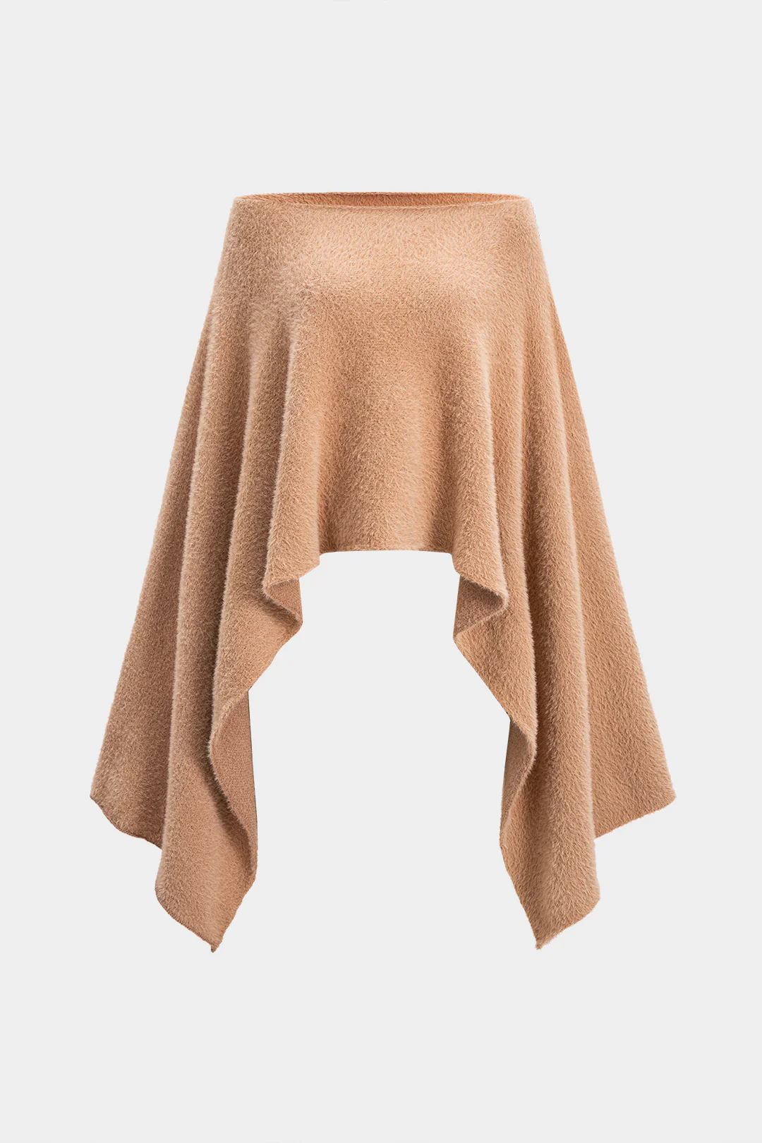 Knit Draped Off Shoulder Long-Sleeve Top - Flockneti