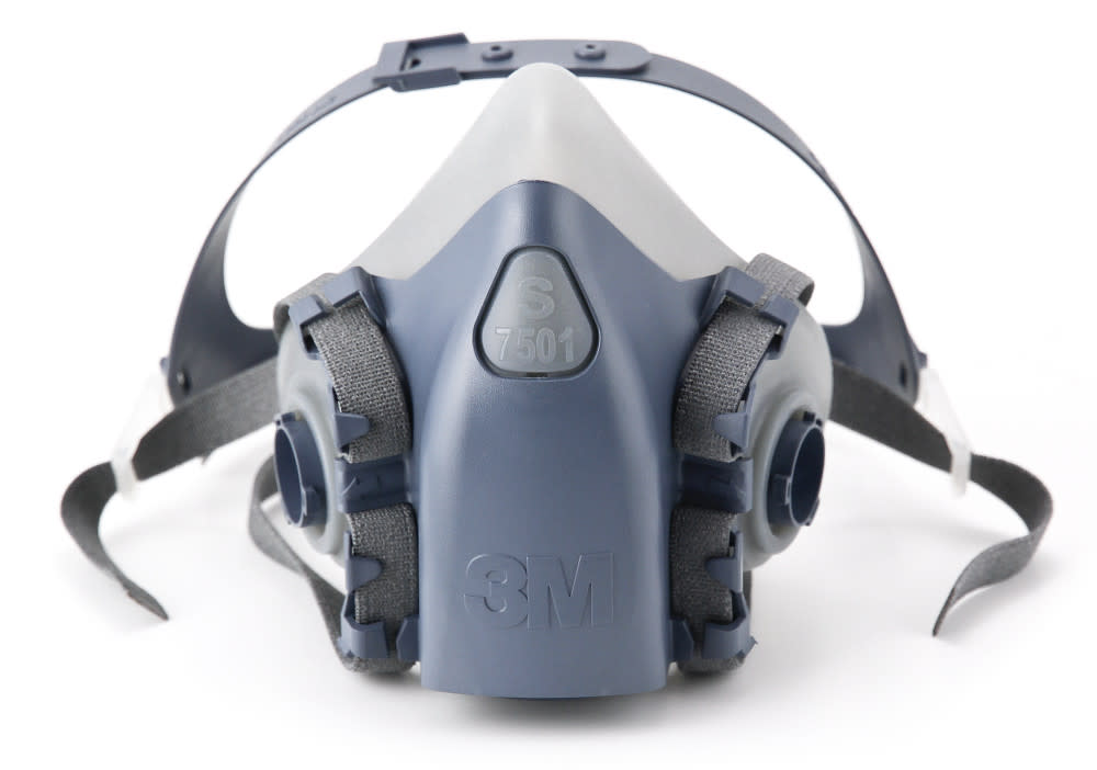 3M Half Facepiece Reusable Respirator 7501/37081(AAD) Small - Flockneti
