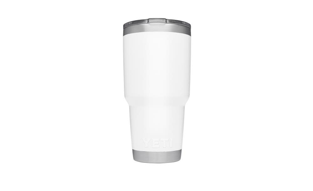 Yeti White 30oz Rambler Tumbler with MagSlider - Flockneti
