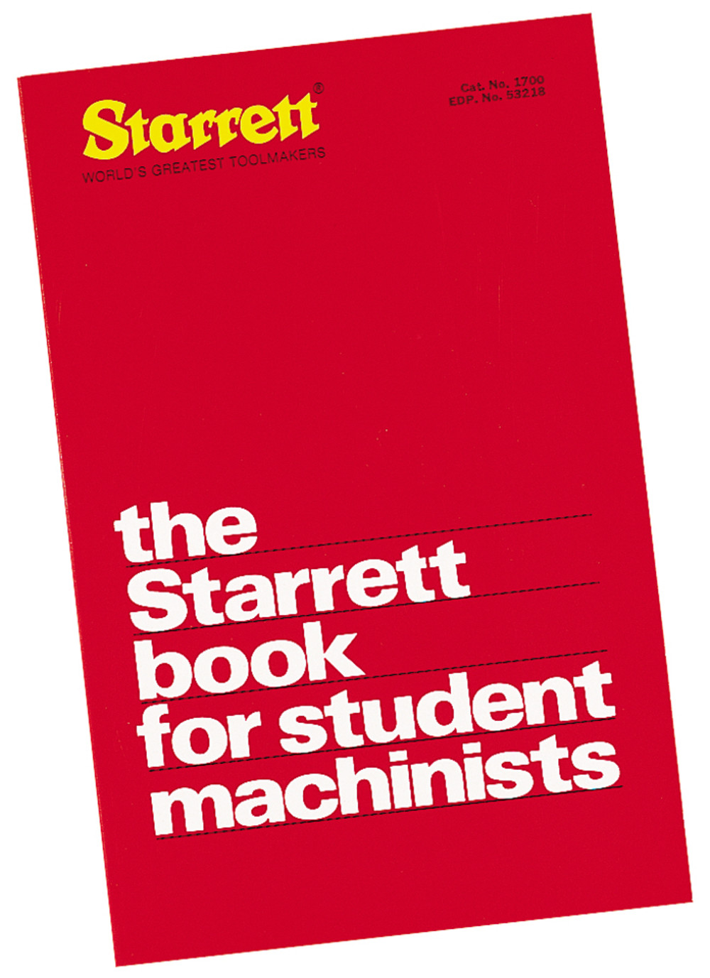 Starrett Student Machinists’ Book - Flockneti
