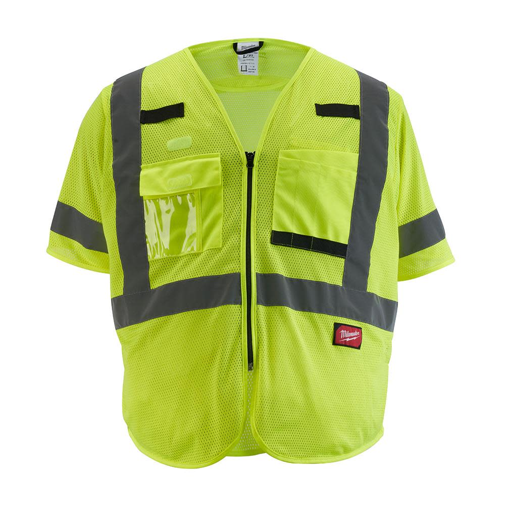 Milwaukee High Vis Safety Vest Class 3 Mesh - Flockneti