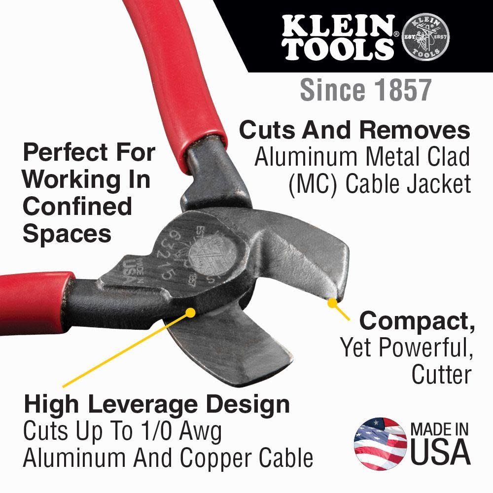 Klein Tools High-Leverage Cable Cutter - Flockneti