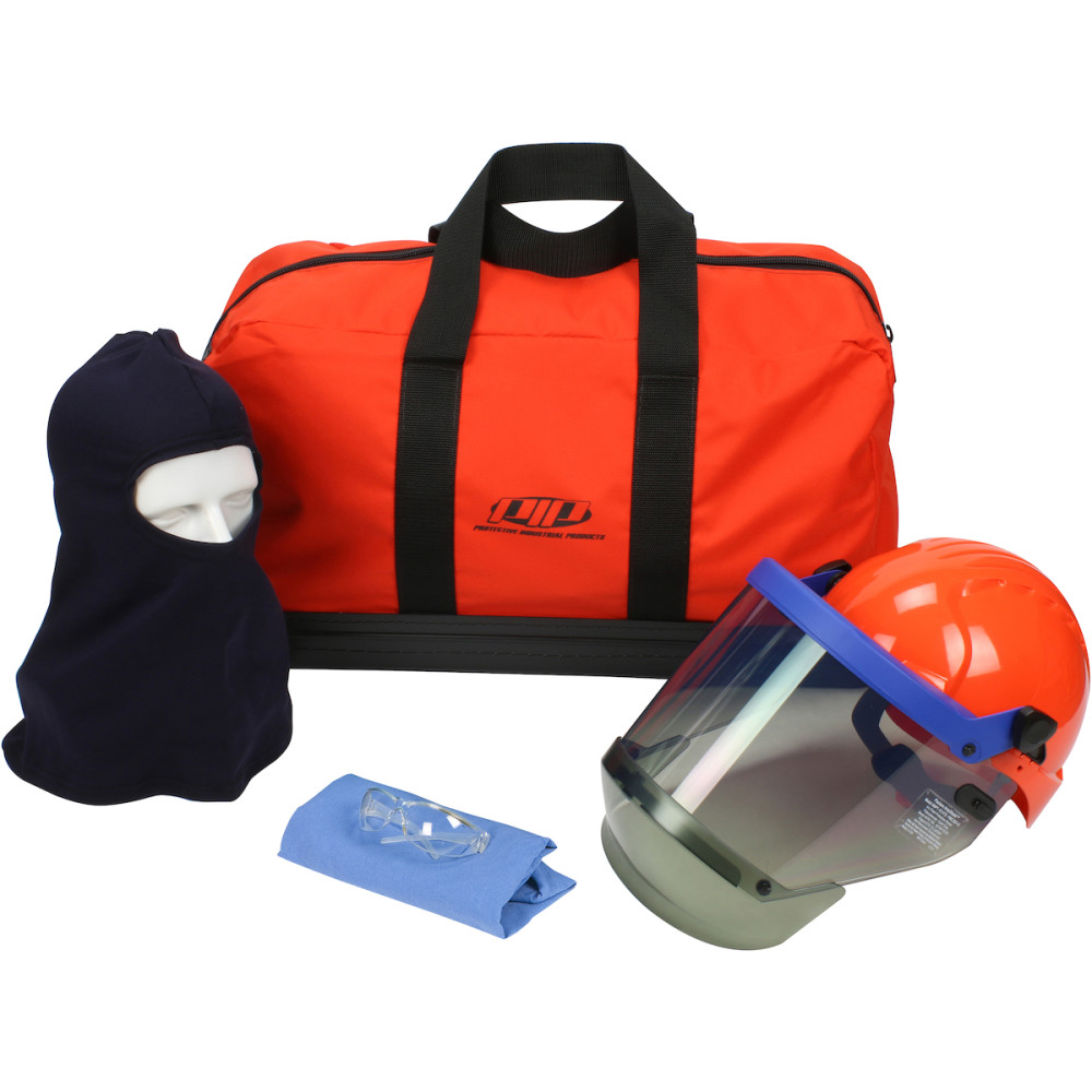 Protective Industrial Products Arc Flash Kit Navy Blue 12 Cal/cm2 - Flockneti
