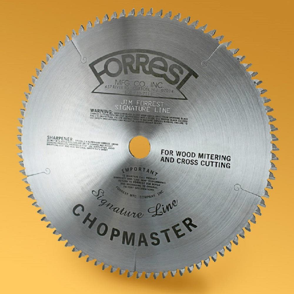 Forrest ChopMaster 10In x 90T Blade - Flockneti