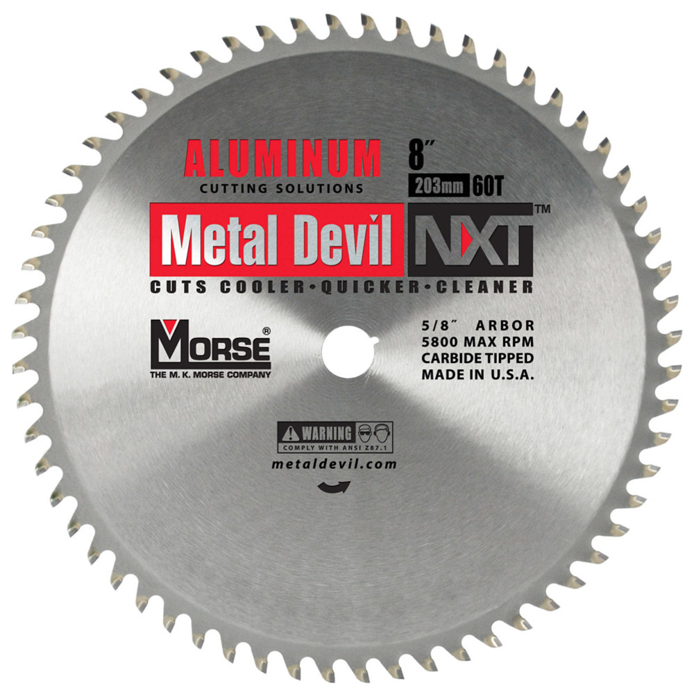 MK Morse Metal Devil NXT Circular Saw Blade 8″ Aluminum - Flockneti