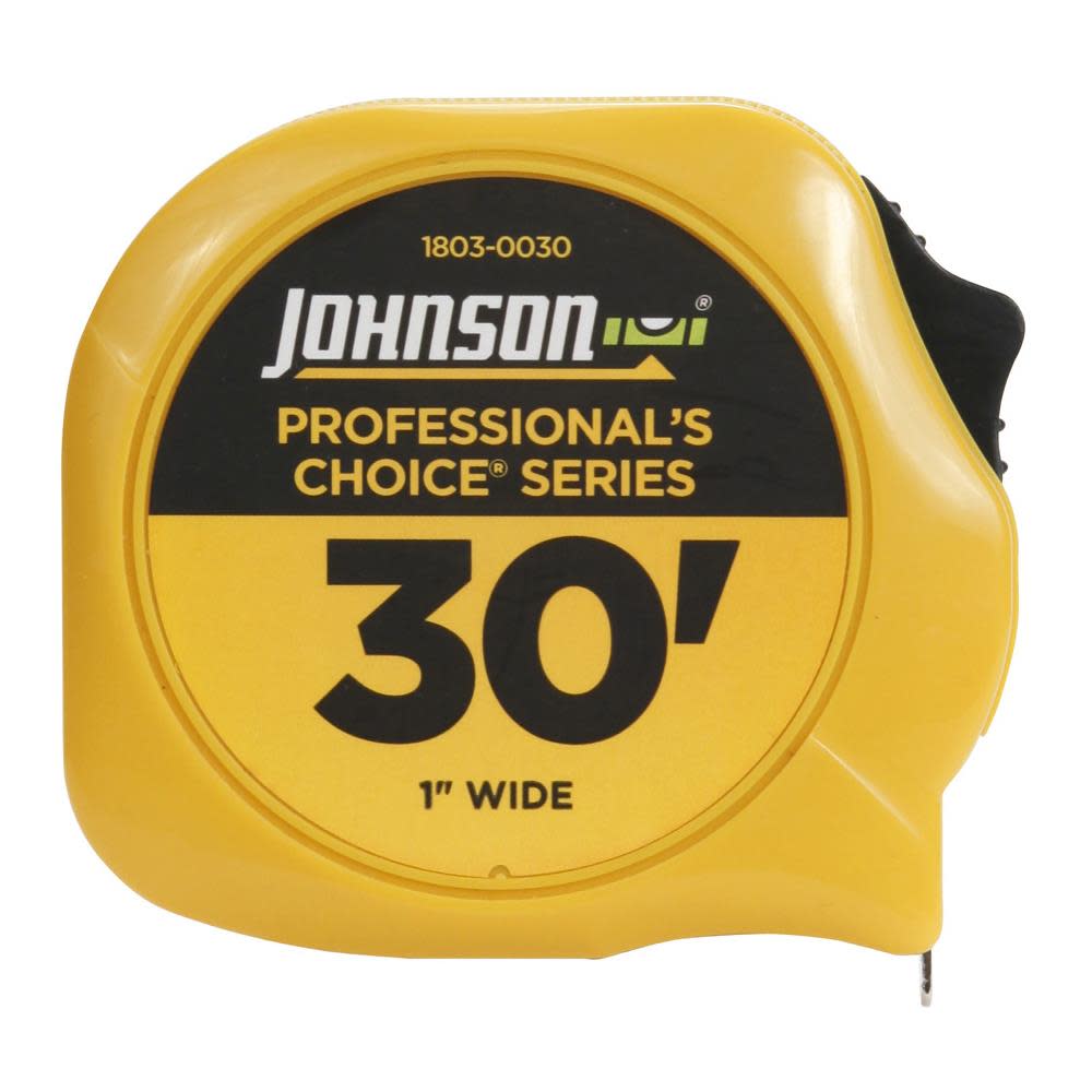 Johnson Level 30 Ft x 1 In. Professional Tape - Flockneti