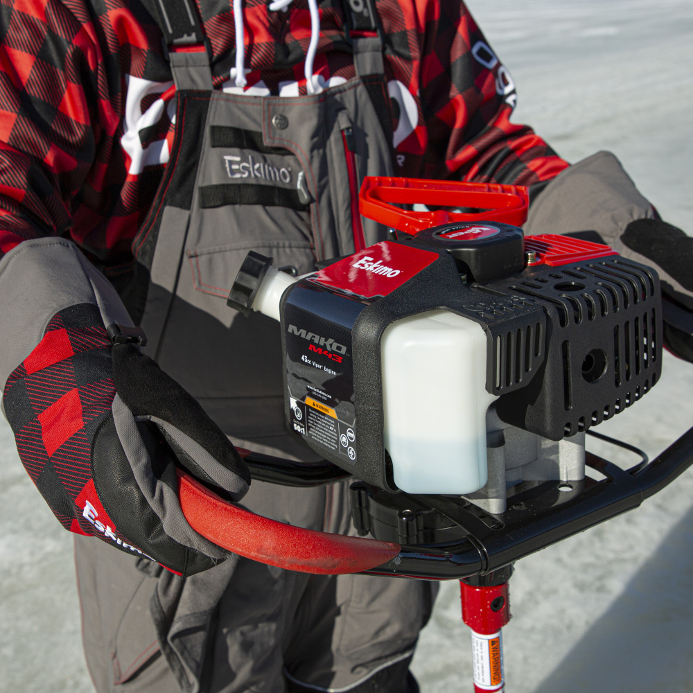 Eskimo Mako 10″ Quantum Auger Gas Powered with a 43cc 2-Cycle Engine - Flockneti