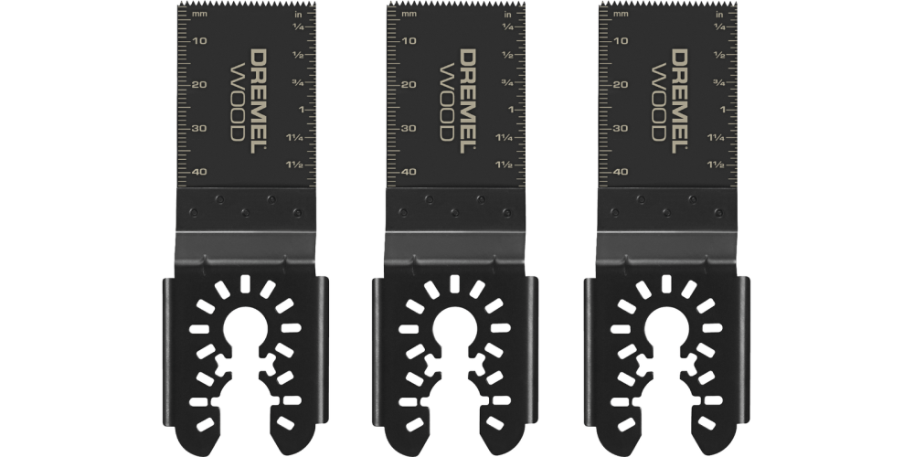 Dremel Universal Dual Interface Wood Flush Cut Blade 3pk - Flockneti