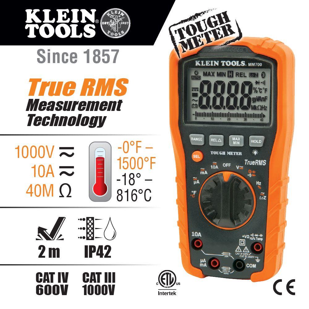 Klein Tools Digital Multimeter TRMS - Flockneti