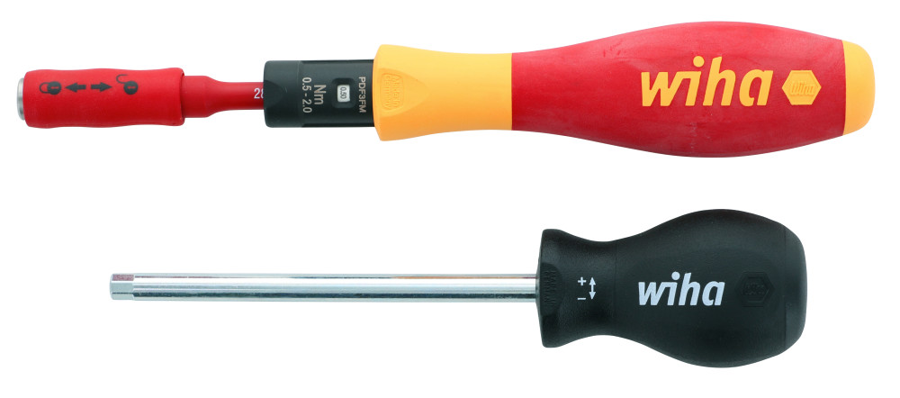 Wiha Insulated TorqueVario-S Handle .5-2.0Nm - Flockneti