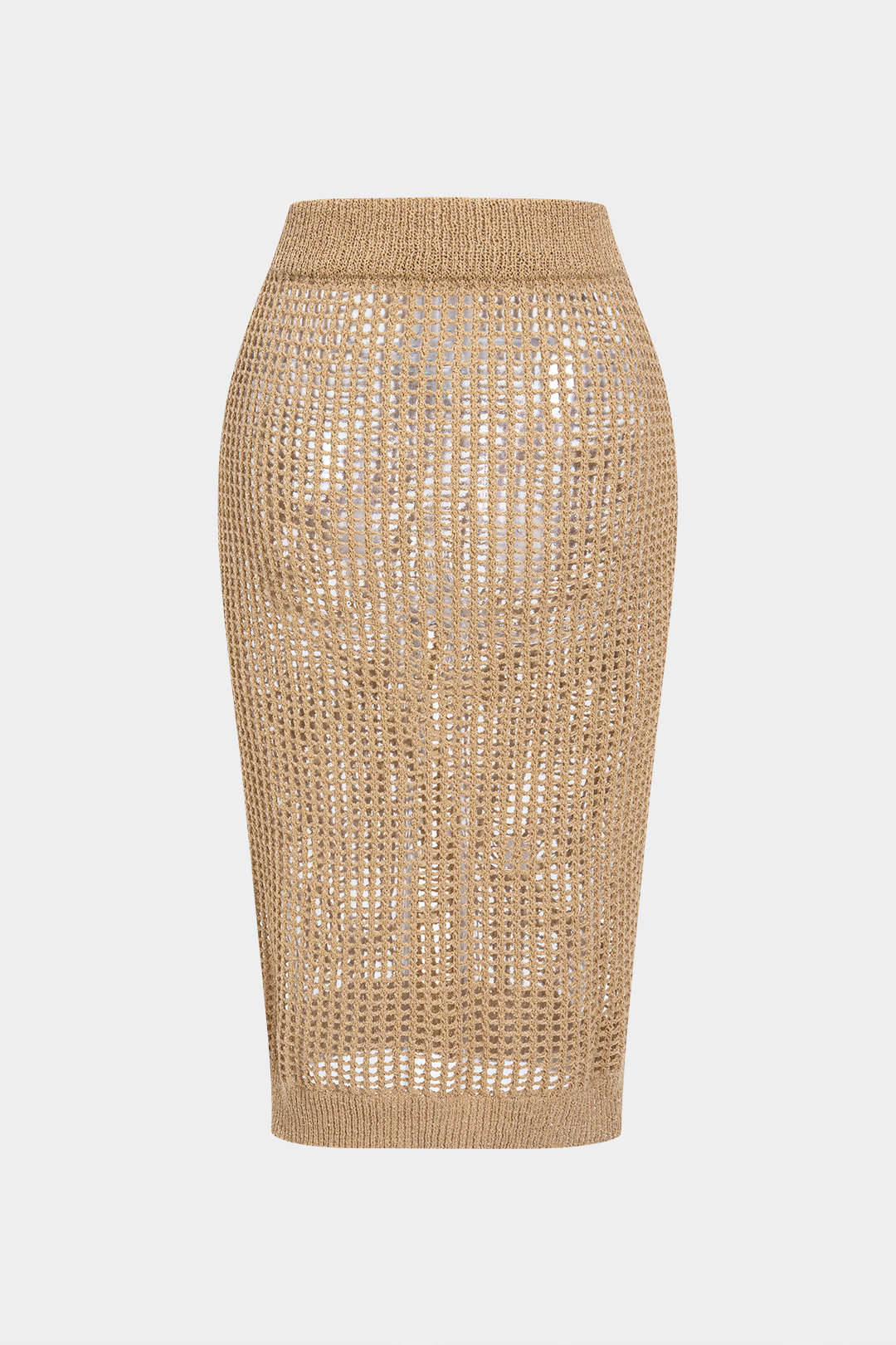 Knit 3D Embroidery Print Skirt - Flockneti