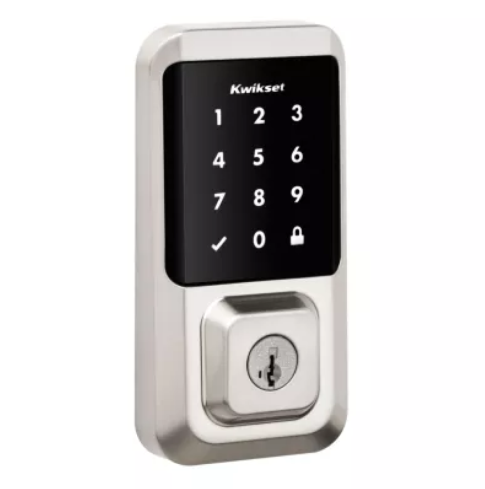 Kwikset Halo Smart Lock Wi Fi Smart Lock Touchscreen Satin Nickel - Flockneti