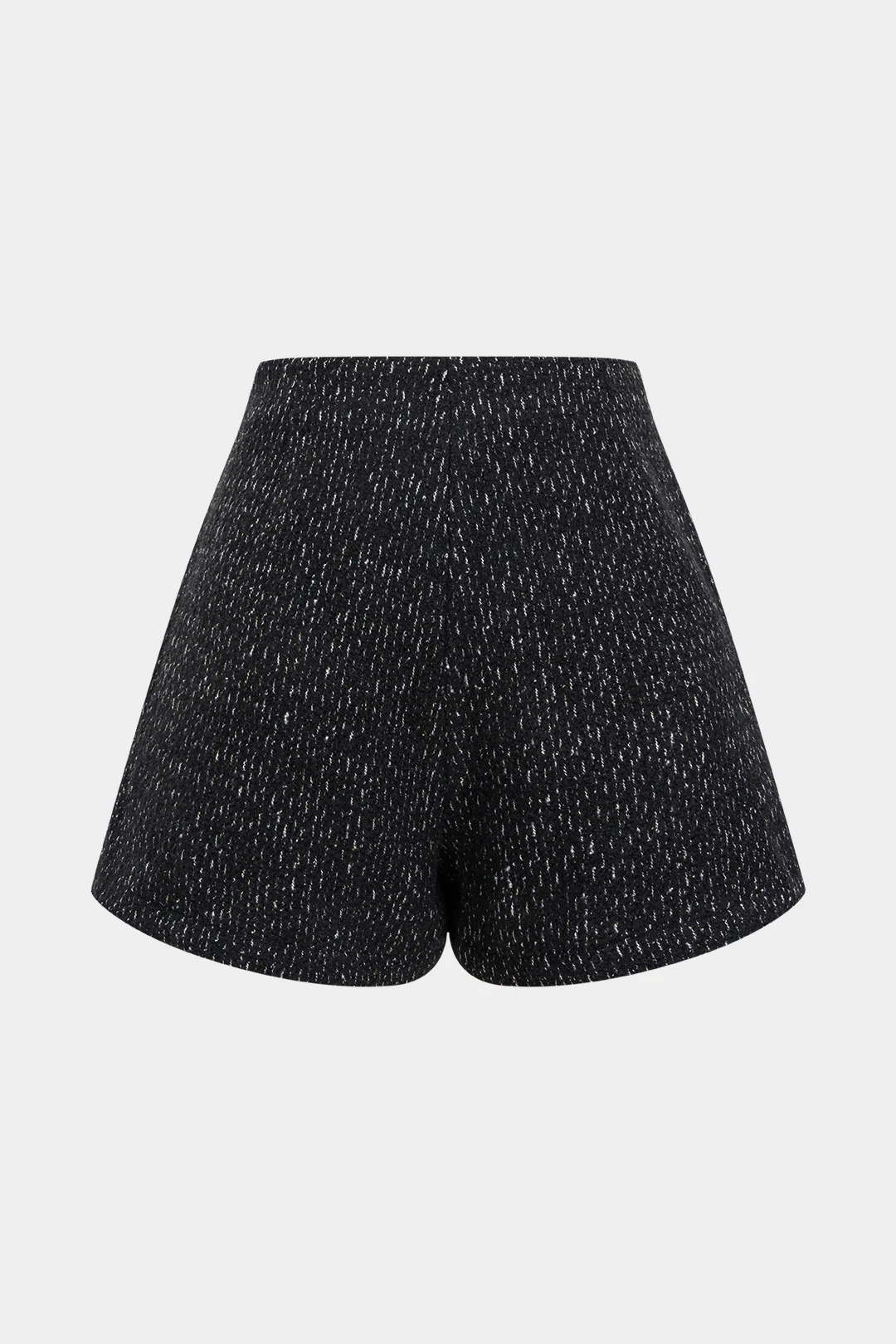 Tweed Wide Leg Shorts - Flockneti
