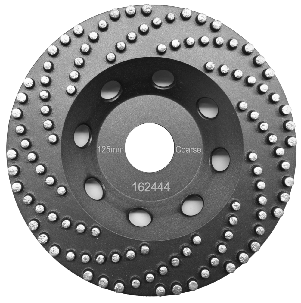 Diteq 4″ Coating Striper Vacuum Brazed Cup Wheels 7/8″ Arbor - Flockneti