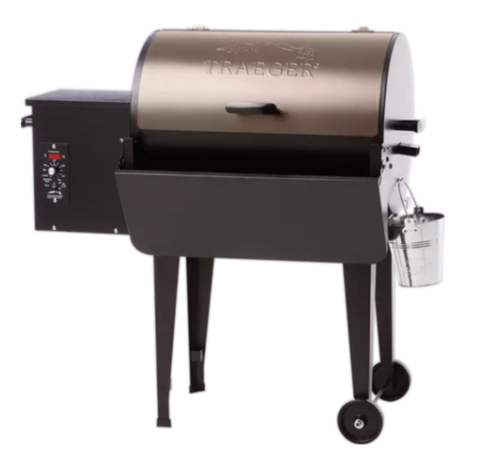 Traeger Folding Front Junior Grill Shelf for all Tailgater 20 Series & Renegade Grills - Flockneti