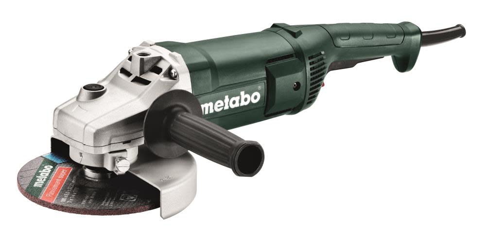 Metabo 9 ” Angle Grinder – 6600 RPM – 15.0 AMP with Lock-On Trigger - Flockneti