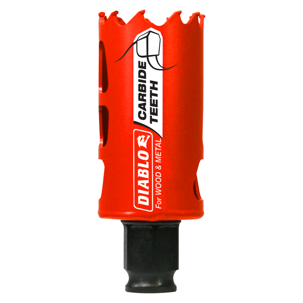 Diablo Tools 1-3/8″ (35mm) Carbide-Tip Wood & Metal Holesaw - Flockneti