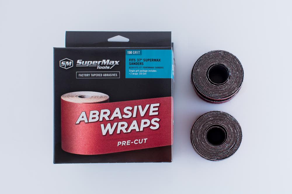 Supermax Tools 220 Grit Pre Cut Abrasives for 37 In. Sander-2-Pack Box - Flockneti