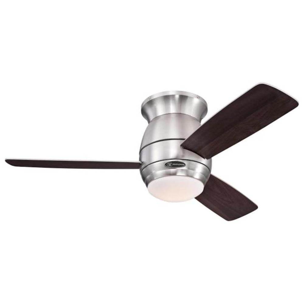 Westinghouse 44″ Halley Brushed Nickel LED Indoor Ceiling Fan - Flockneti