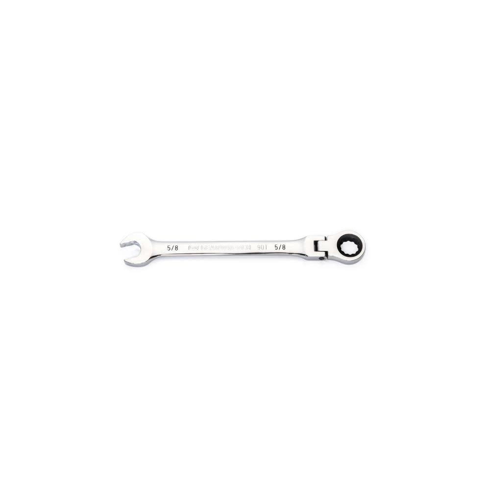 GEARWRENCH 5/8″ 90T 12 Point Flex Head Ratcheting Combination Wrench - Flockneti