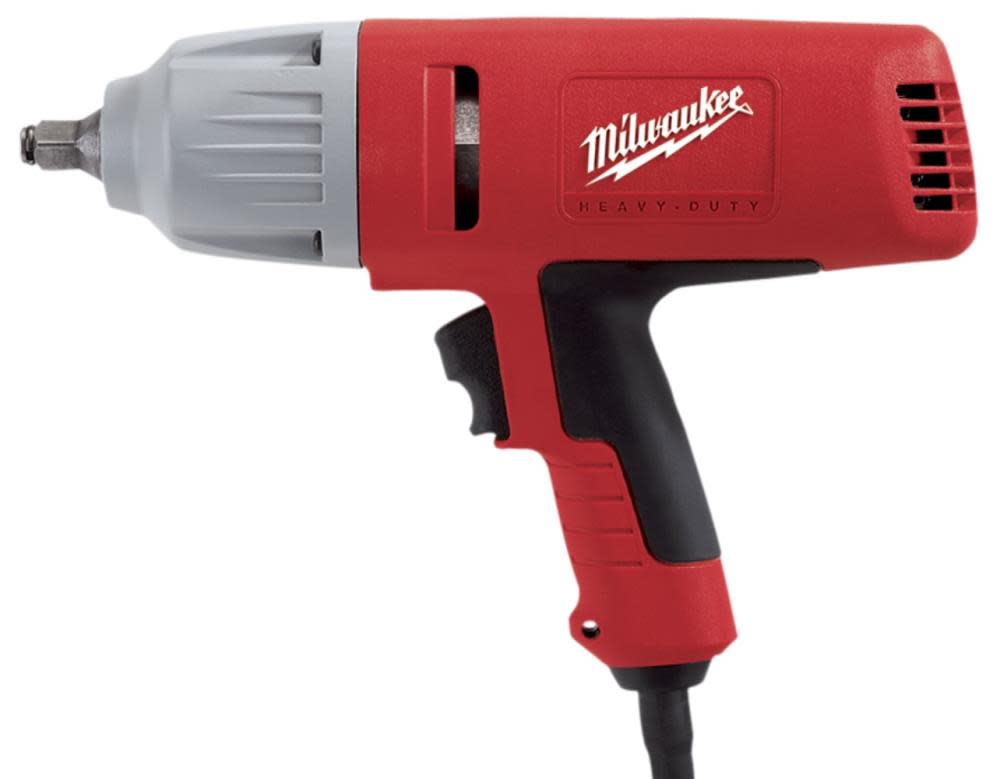 Milwaukee 1/2″ Square Drive Impact Wrench with Rocker Switch & Friction Ring Socket Retention - Flockneti