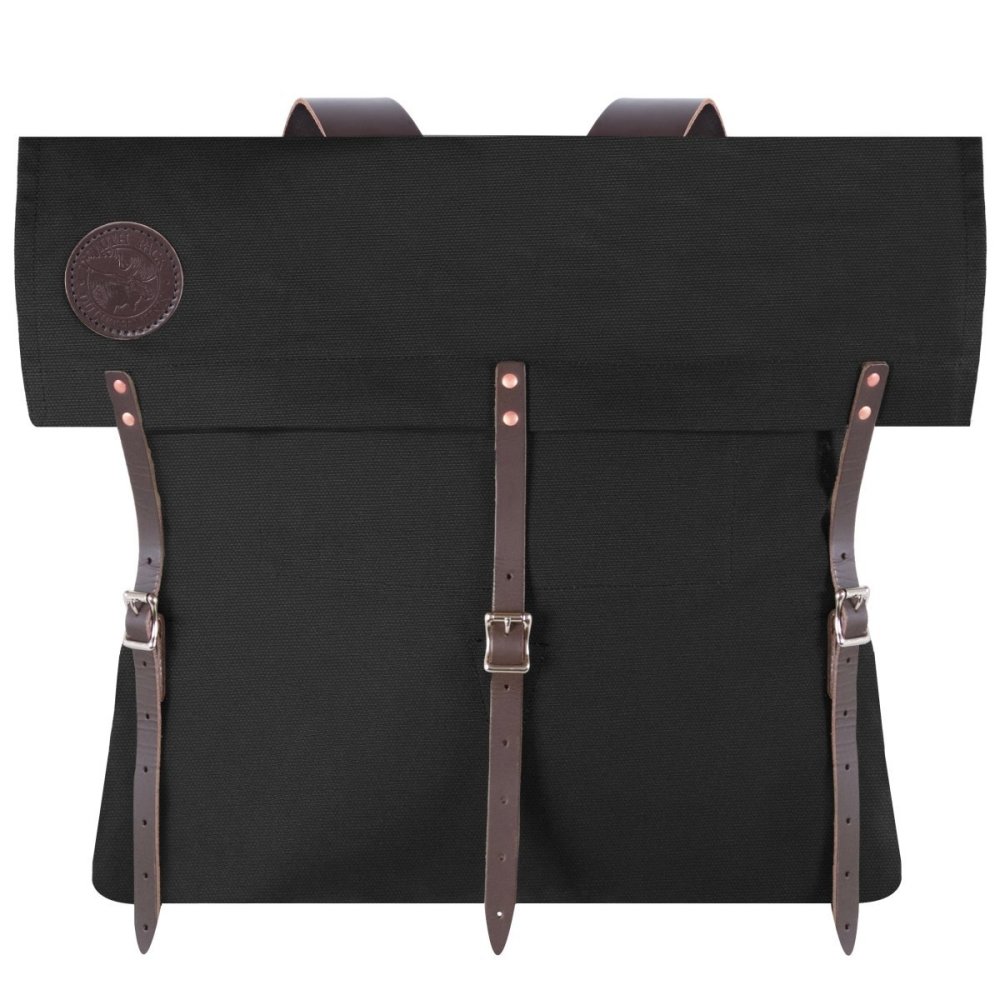 Duluth Pack 60 Liter Capacity Black Canvas #3 Original Backpack - Flockneti