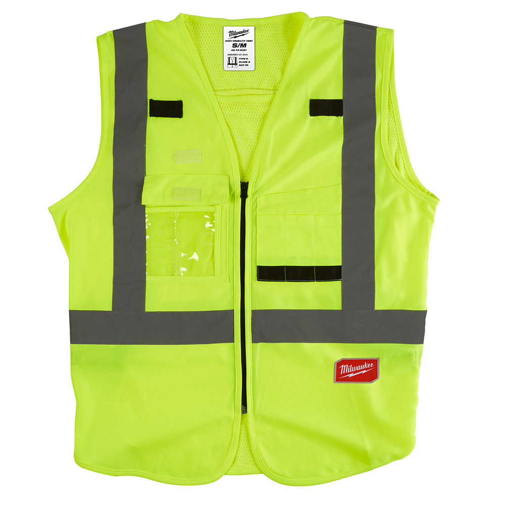 Milwaukee High Vis Safety Vest Class 2 - Flockneti
