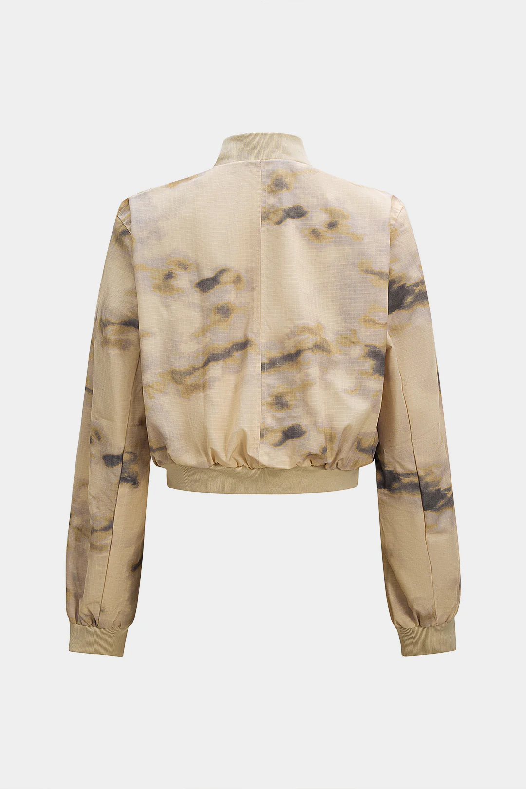 Batik Print Zipper Jacket - Flockneti