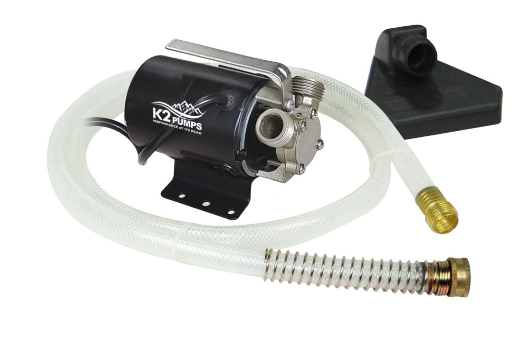 K2 Pumps Transfer Pump 1/10 HP Flexible Impeller - Flockneti