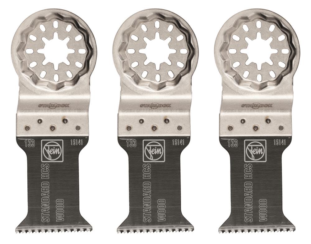 Fein StarLock E-Cut 133 Standard Saw Blade for All Woods Plasterboard and Plastic Materials - Flockneti