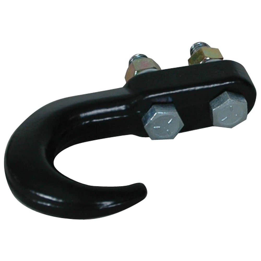Reese 10000 lbs Black Universal Bolt On Tow Hook - Flockneti
