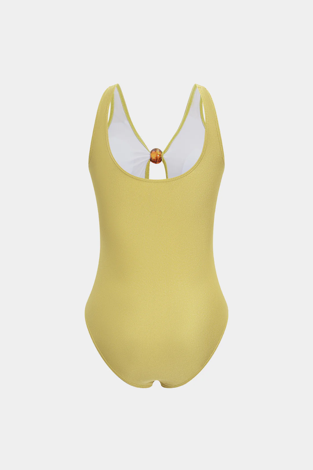 Ruched Cut Out One-Piece Swimsuit - Flockneti