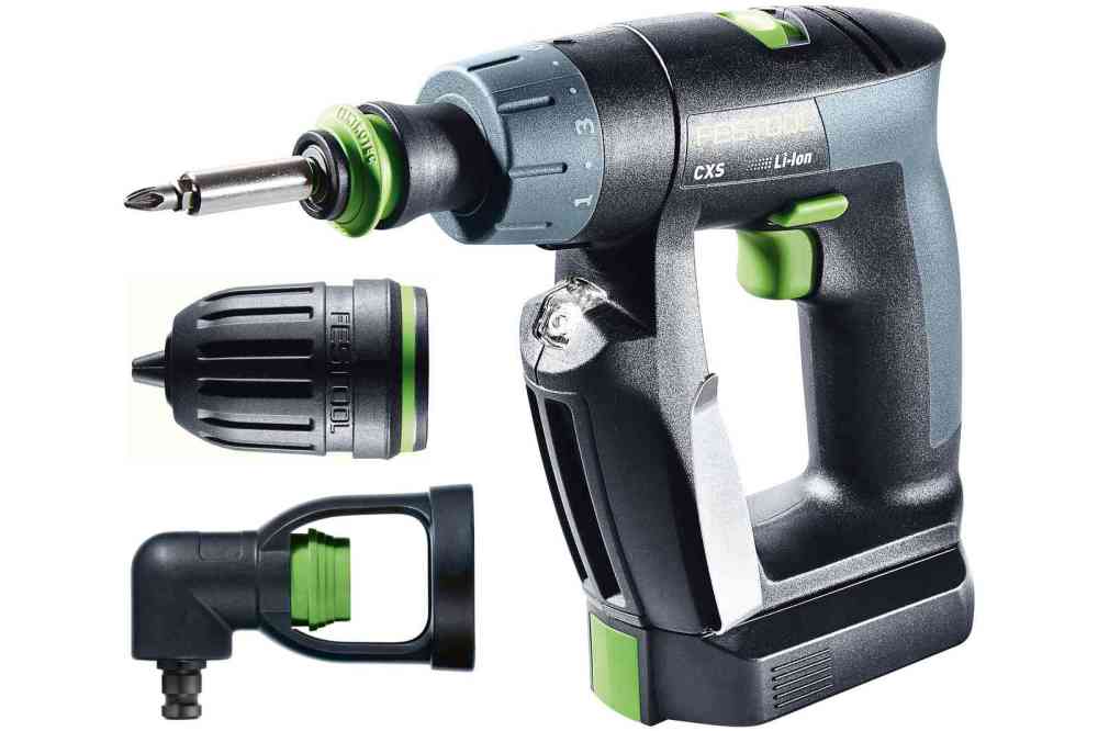 Festool 6-Plus CXS 2 Compact Cordless 10.8 Volt Drill Driver - Flockneti