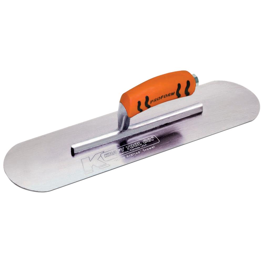 Kraft Tool Co 16″ x 4″ Swedish Pool Trowel - Flockneti