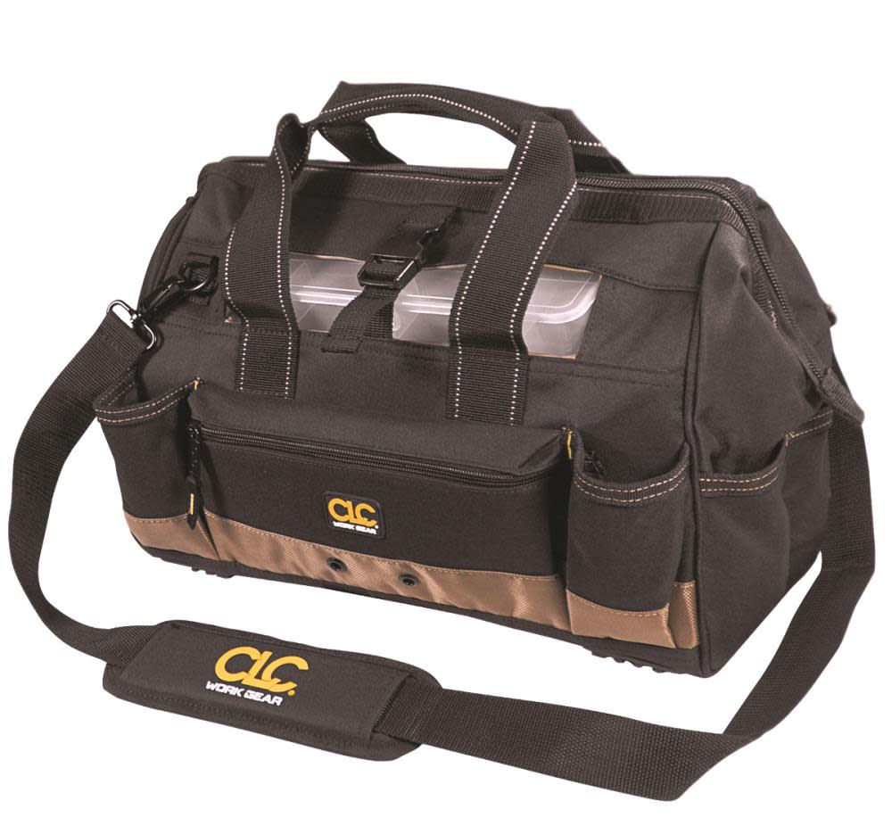 CLC 25 Pocket – 16″ Tote Bag with Top Plastic Tray - Flockneti