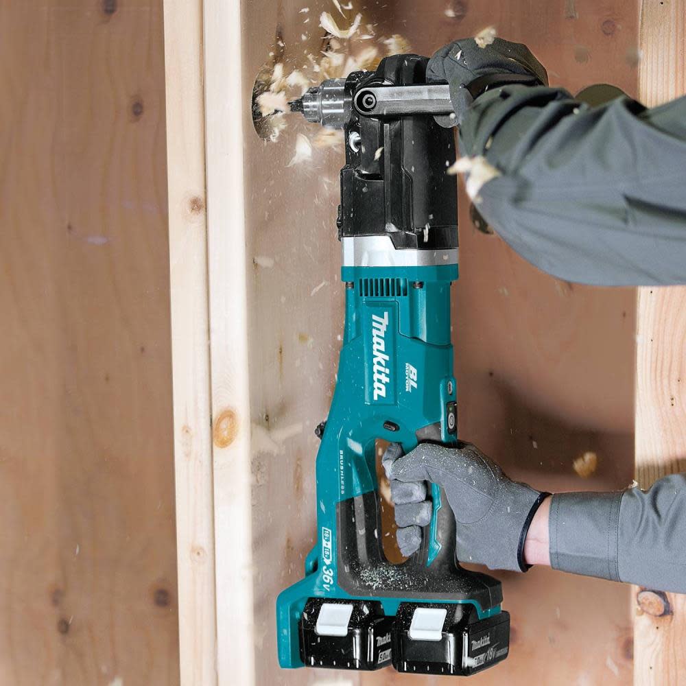 Makita 18V X2 LXT 36V 1/2″ Right Angle Drill Kit - Flockneti