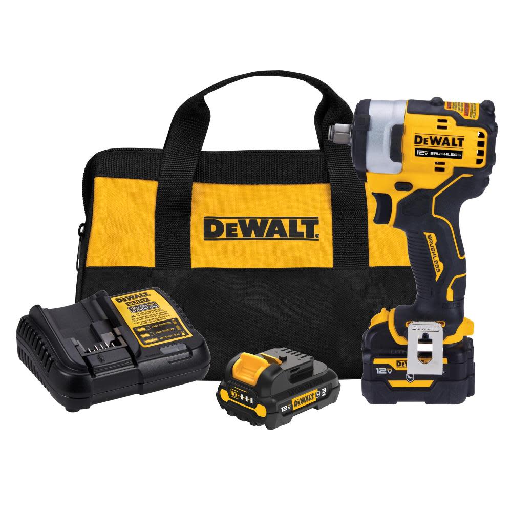 DEWALT 12V MAX Impact Wrench Kit 1/2″ - Flockneti