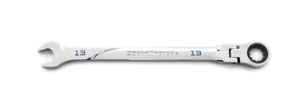 GEARWRENCH 120XP Flex Combination Ratcheting Wrench Universal Spline XL 13mm - Flockneti