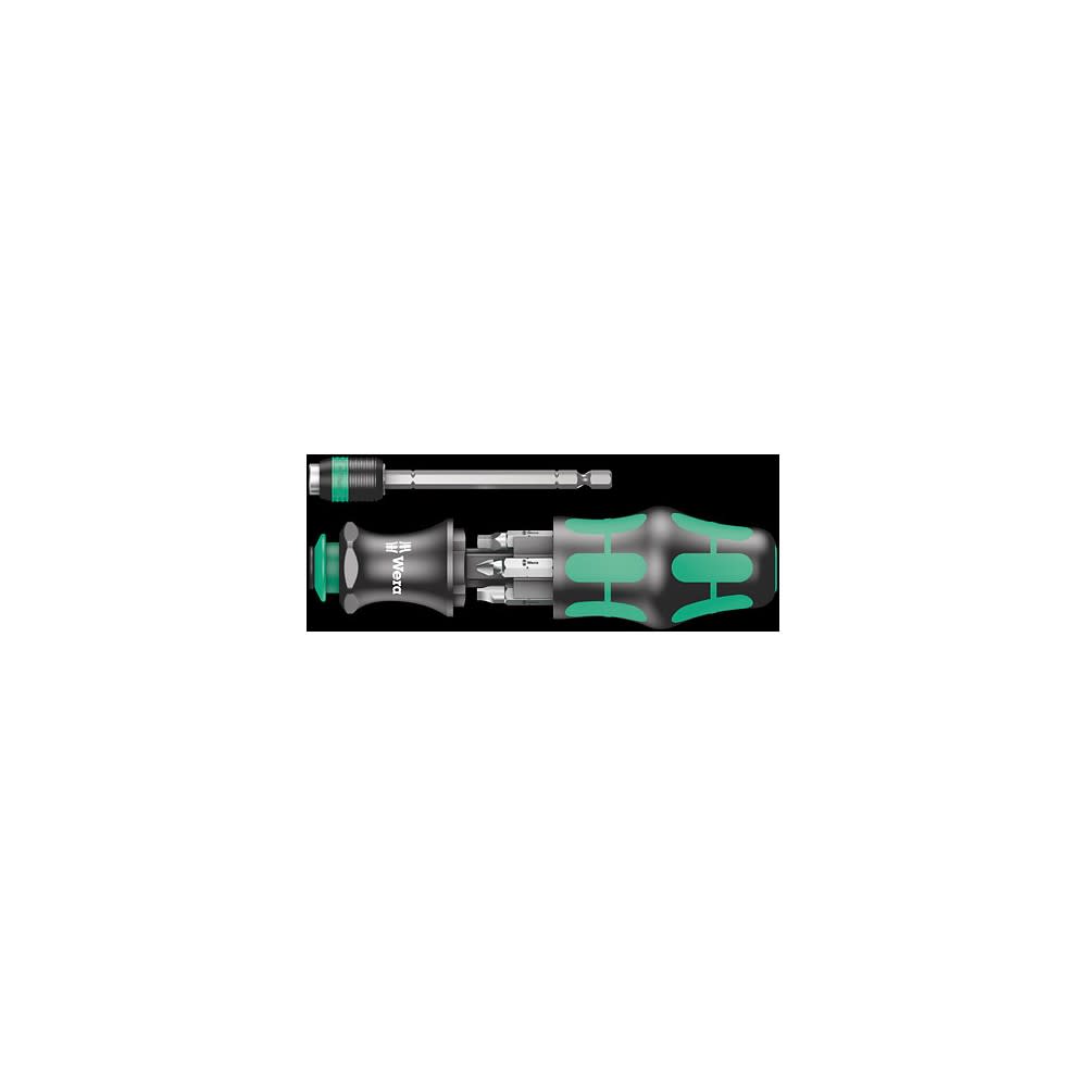 Wera Tools 7pc Kraftform Kompakt 26 Compact Tools with Pouch - Flockneti