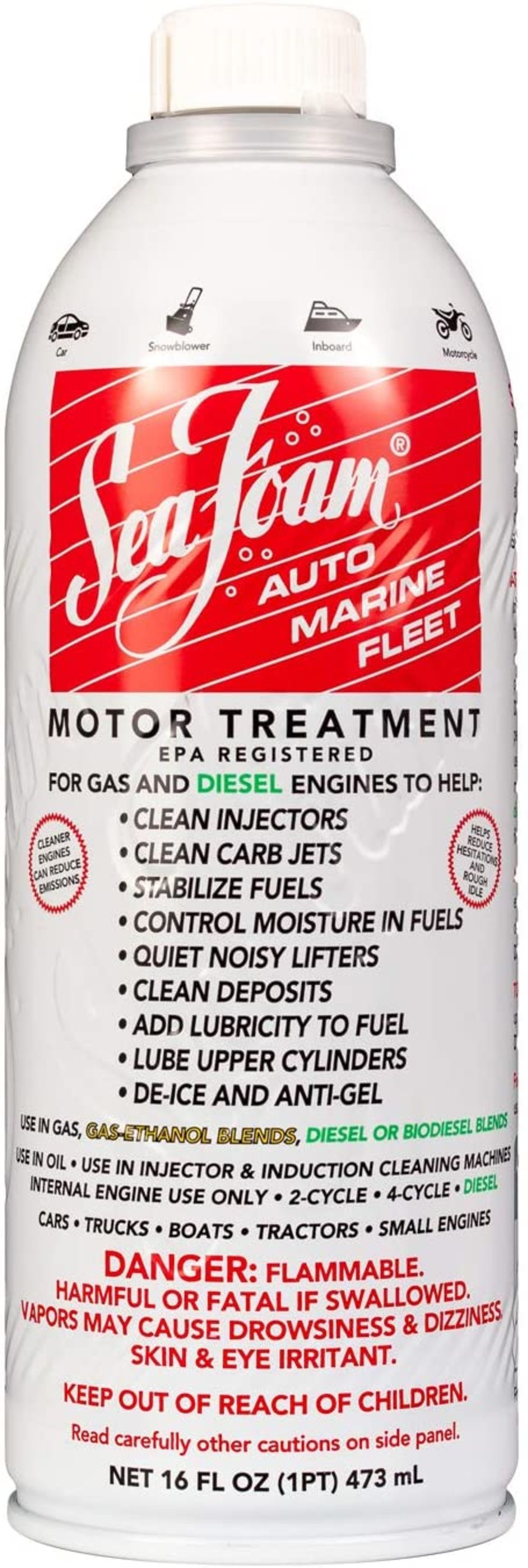 Seafoam SF-16 Sea Foam Motor Treatment 16oz - Flockneti