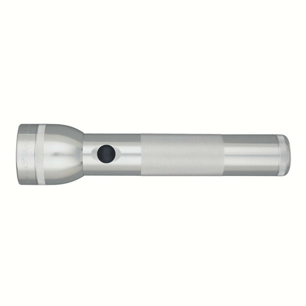 Maglite ST2D116 213 Lumens Silver LED 2-Cell D Flashlight - Flockneti